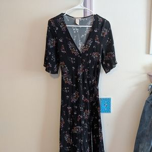 Long chiffon dress
